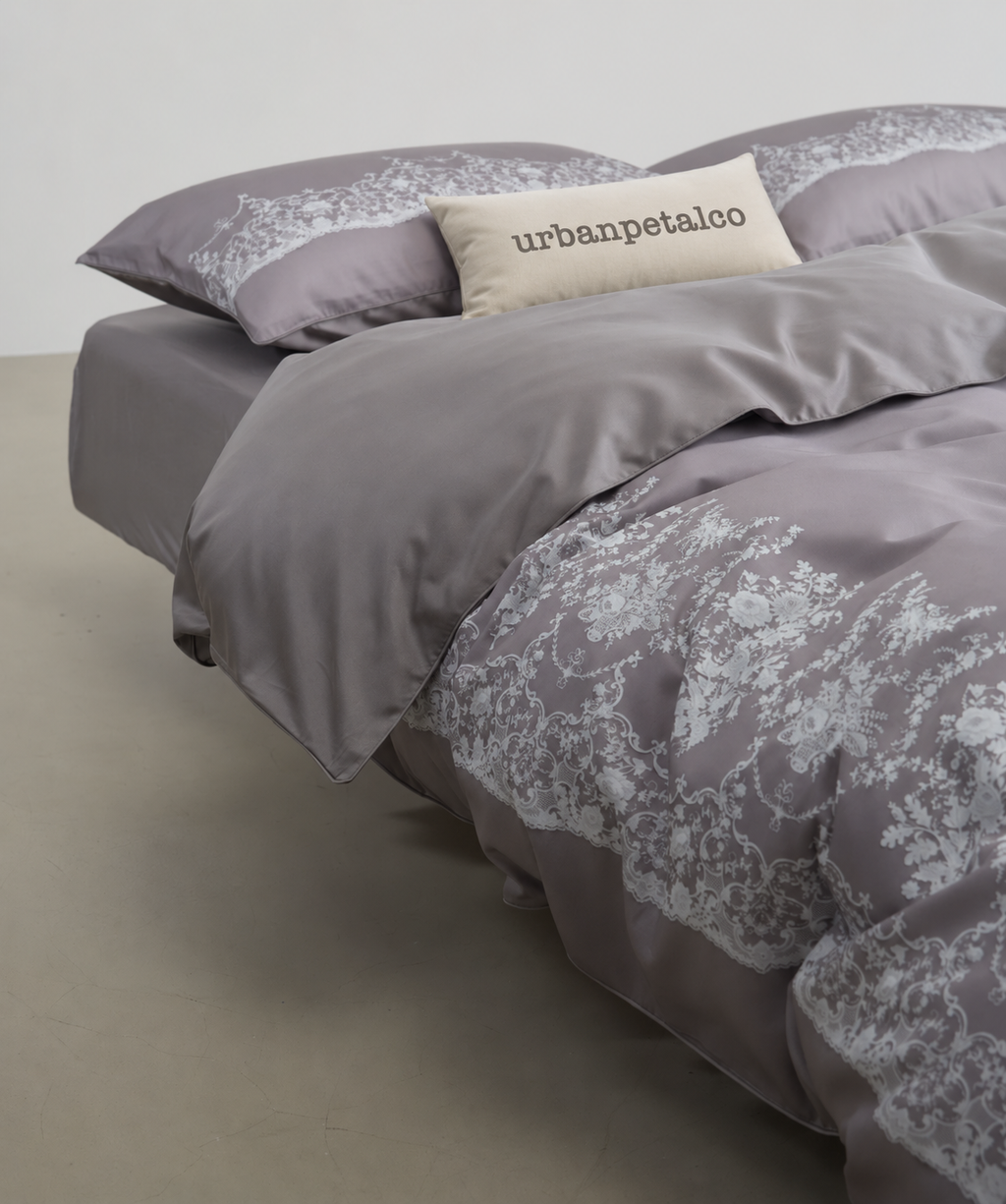 Lace Garden Tencel Cotton Cooling Bedding Set