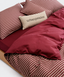 Soft Stripe Tencel Cotton Brushed Bedding Set