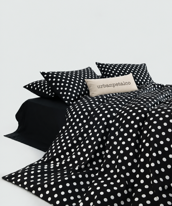 Polka Dot Tencel Cotton Sateen Bedding Set