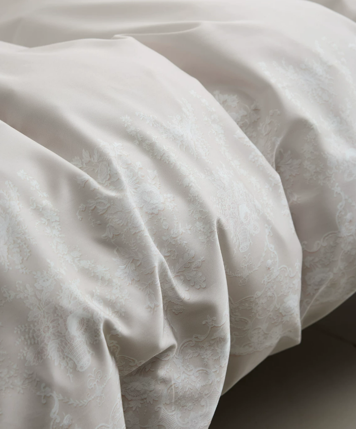 Lace Garden Tencel Cotton Cooling Bedding Set Secondary image