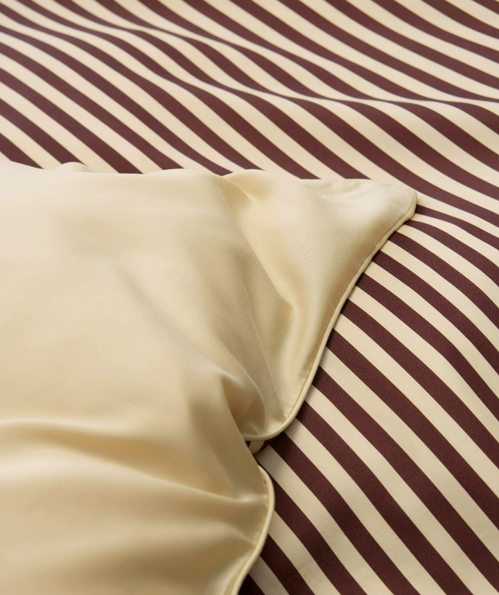 Soft Stripe Tencel Cotton Brushed Bedding Set